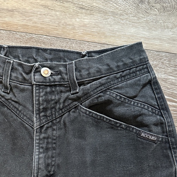 ROCKIES | Vintage Black Denim Barrel Jeans - Picture 8 of 16